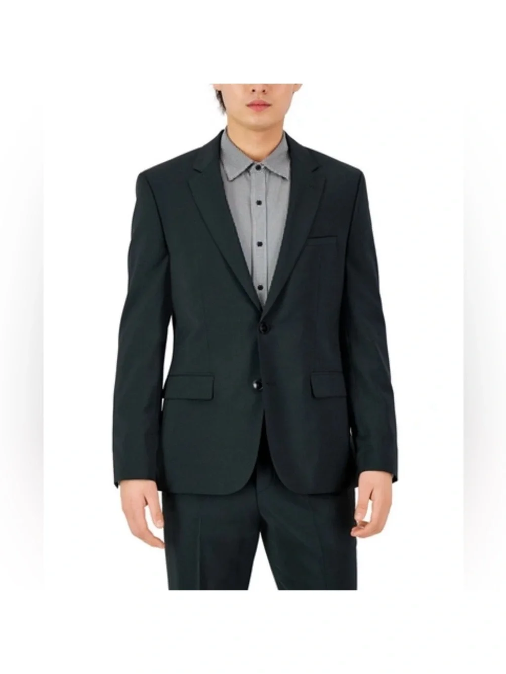 NWT Hugo by Hugo Boss Modern-Fit Super Flex Suit Jacket, Size 46R Retail $445